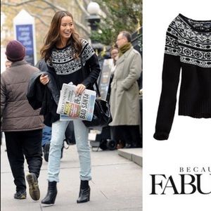 AE Fair Isle Crew Neck Sweater